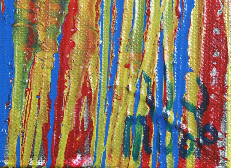 Original Abstract Expressionism Abstract Painting by Nestor Toro