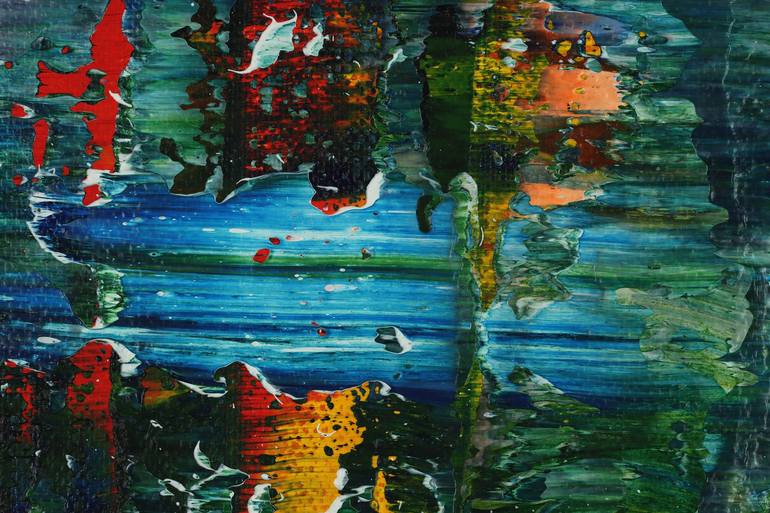 Original Abstract Painting by Nestor Toro