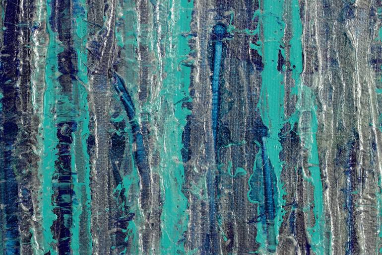 Original Abstract Expressionism Abstract Painting by Nestor Toro