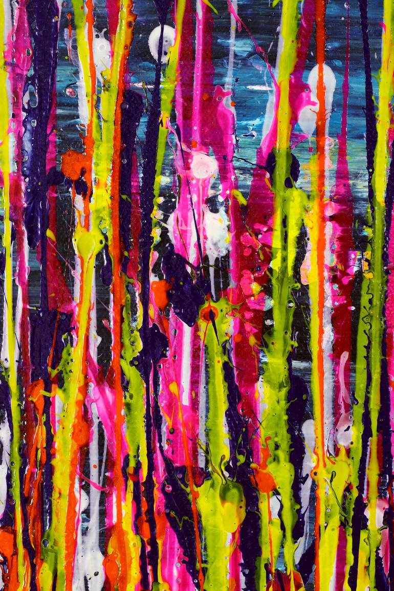 Original Abstract Painting by Nestor Toro