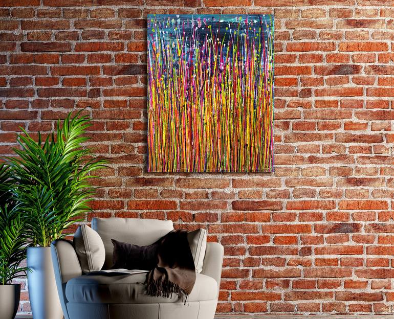 Original Abstract Painting by Nestor Toro