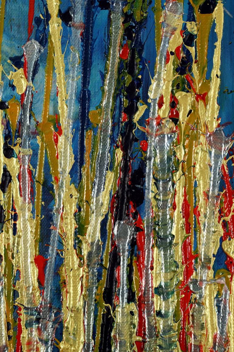 Original Abstract Expressionism Abstract Painting by Nestor Toro