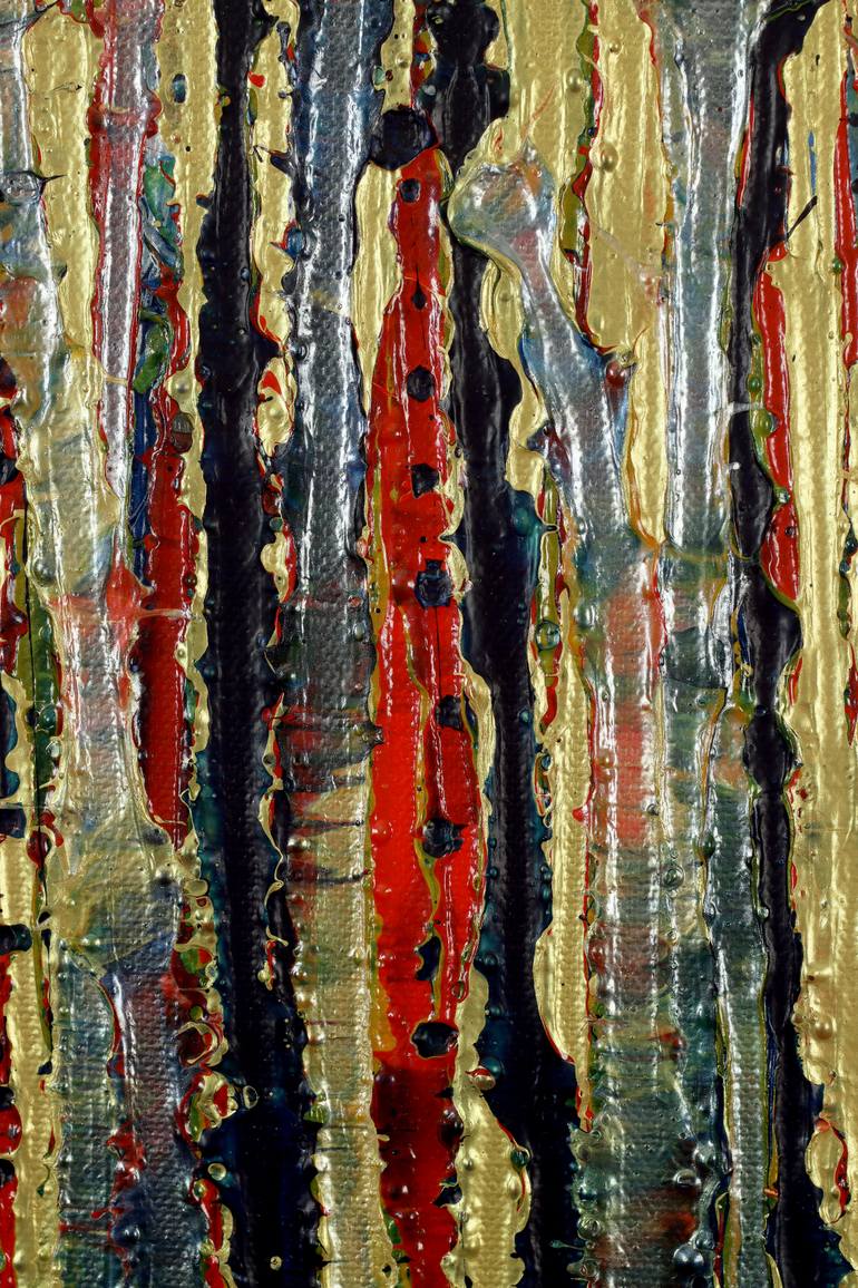 Original Abstract Expressionism Abstract Painting by Nestor Toro