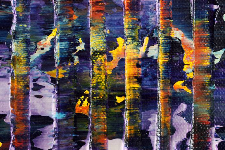 Original Abstract Expressionism Abstract Painting by Nestor Toro