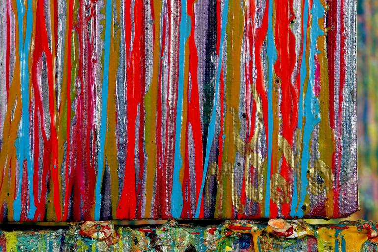 Original Abstract Expressionism Abstract Painting by Nestor Toro