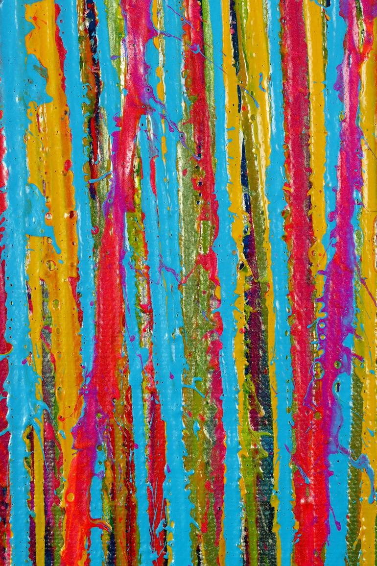 Original Abstract Painting by Nestor Toro