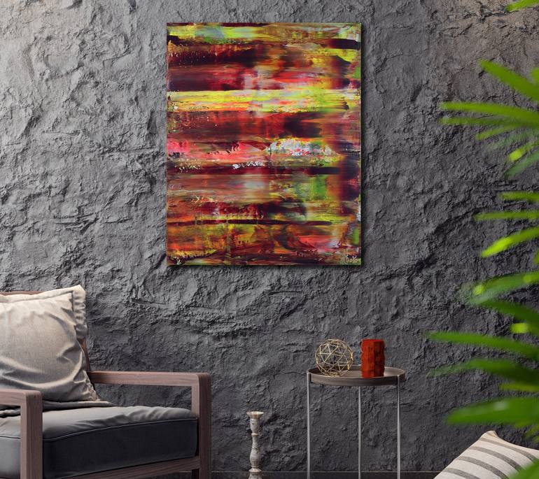 Original Abstract Landscape Painting by Nestor Toro