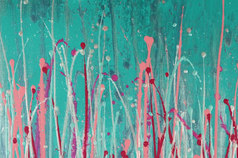 Original Abstract Expressionism Abstract Painting by Nestor Toro