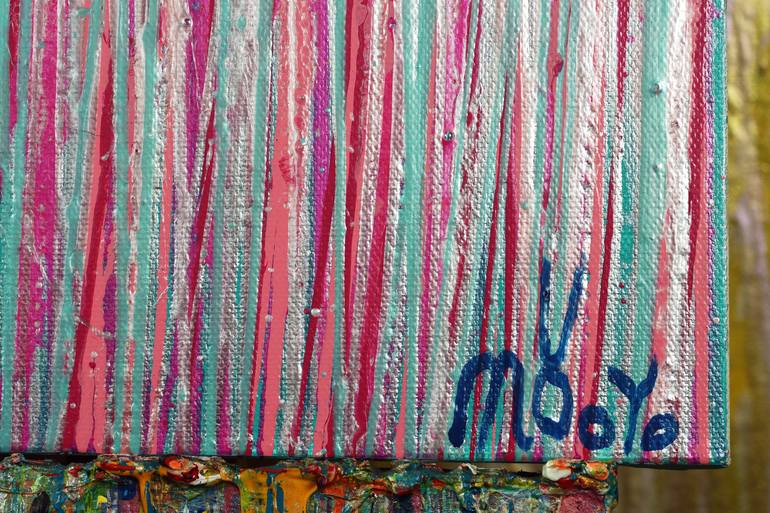 Original Abstract Expressionism Abstract Painting by Nestor Toro