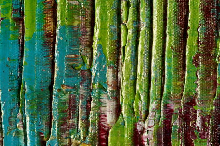 Original Abstract Expressionism Abstract Painting by Nestor Toro