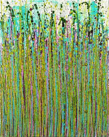 Original Abstract Nature Paintings by Nestor Toro