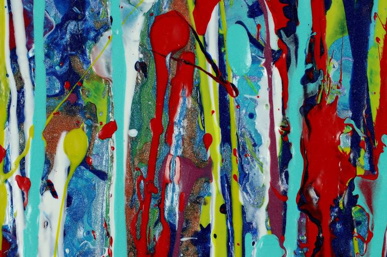 Original Abstract Painting by Nestor Toro