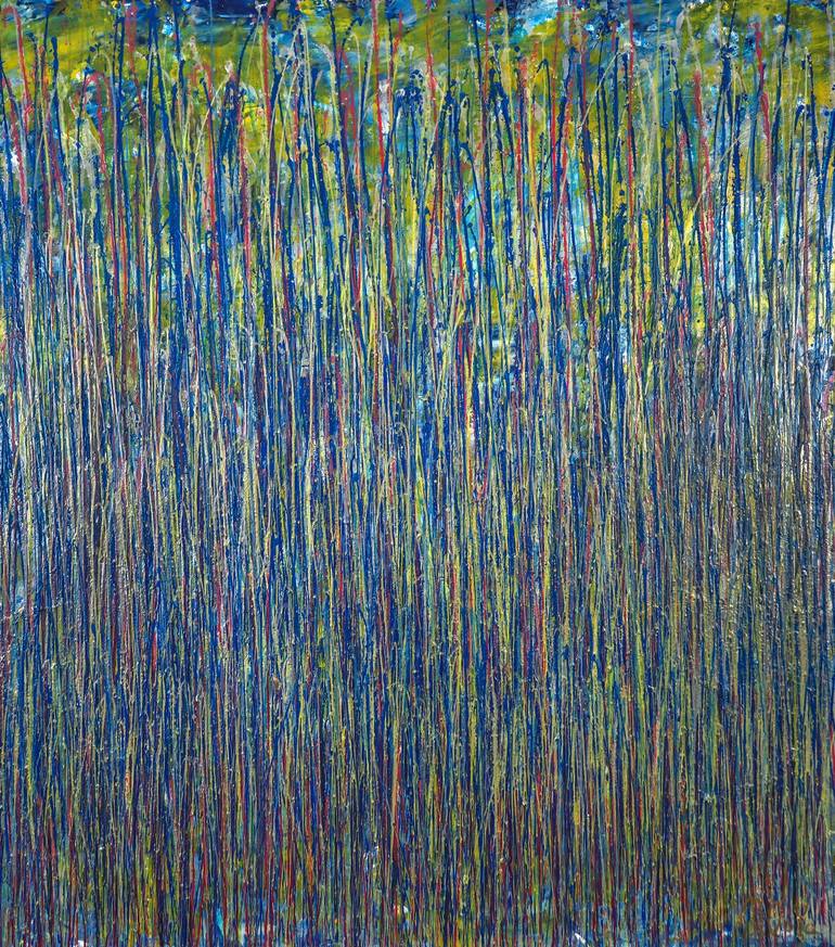 Original Abstract Expressionism Nature Paintings by Nestor Toro