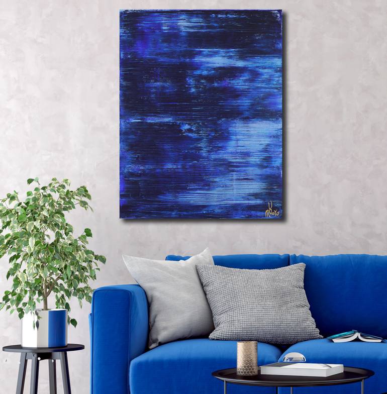 Original Abstract Expressionism Abstract Painting by Nestor Toro