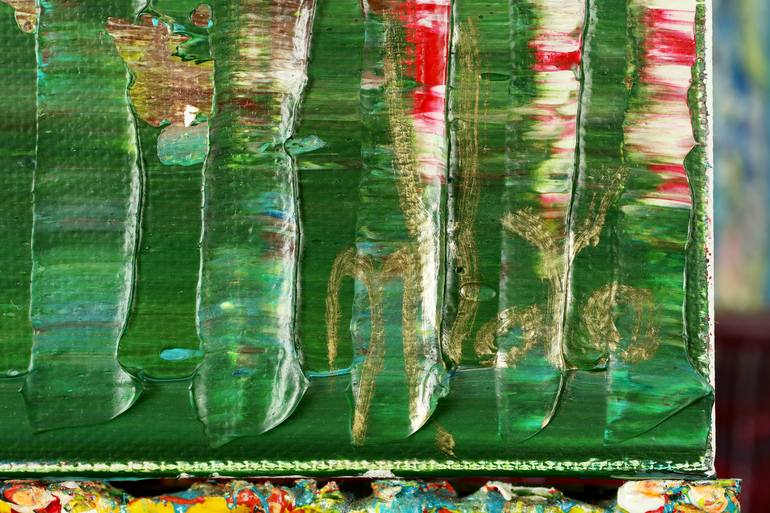 Original Abstract Expressionism Abstract Painting by Nestor Toro