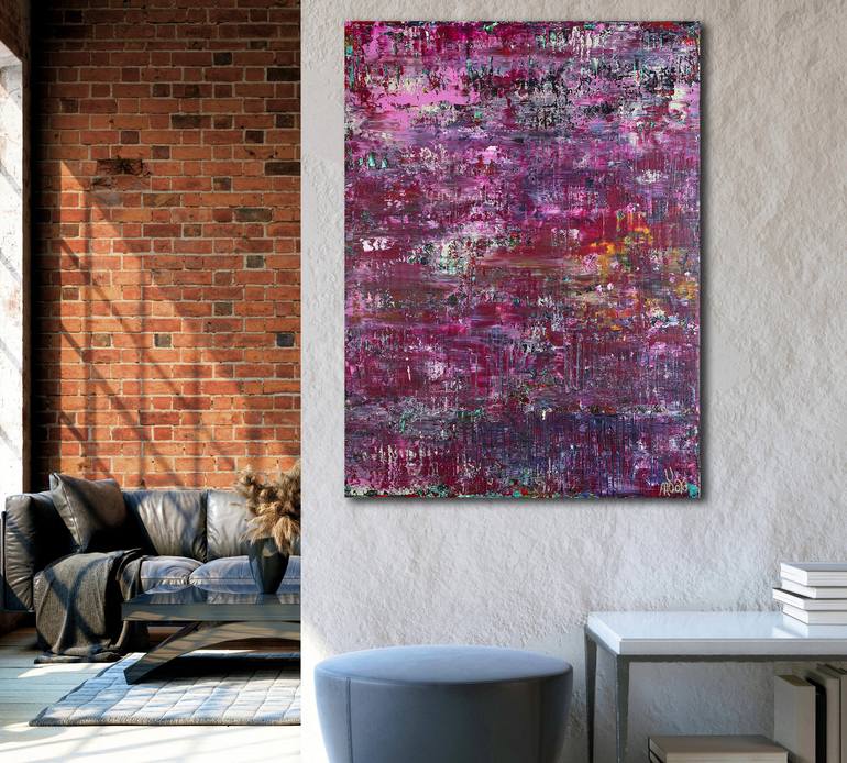 Original Abstract Painting by Nestor Toro