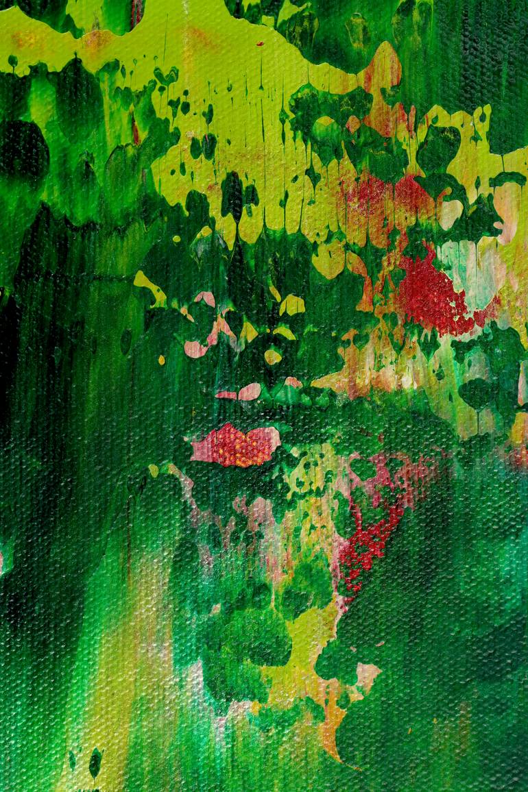 Original Abstract Nature Painting by Nestor Toro