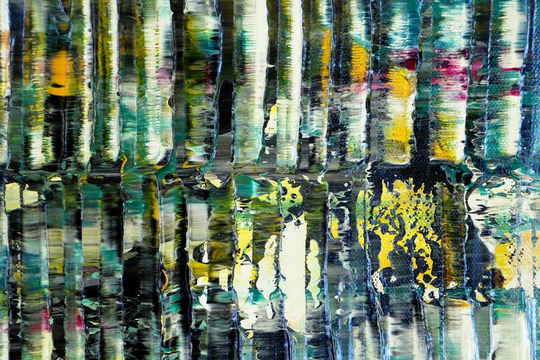 Original Abstract Nature Painting by Nestor Toro