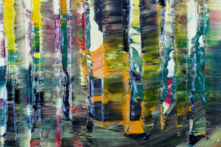 Original Abstract Nature Painting by Nestor Toro