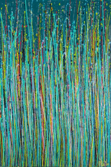 Print of Abstract Expressionism Nature Paintings by Nestor Toro