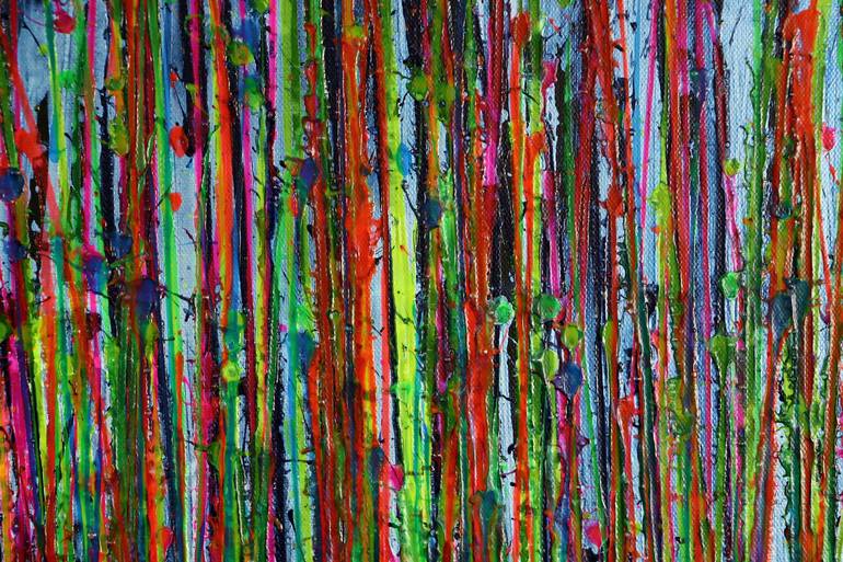 Original Abstract Painting by Nestor Toro