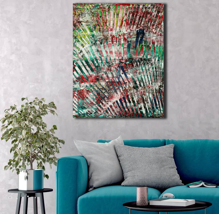 Original Abstract Painting by Nestor Toro