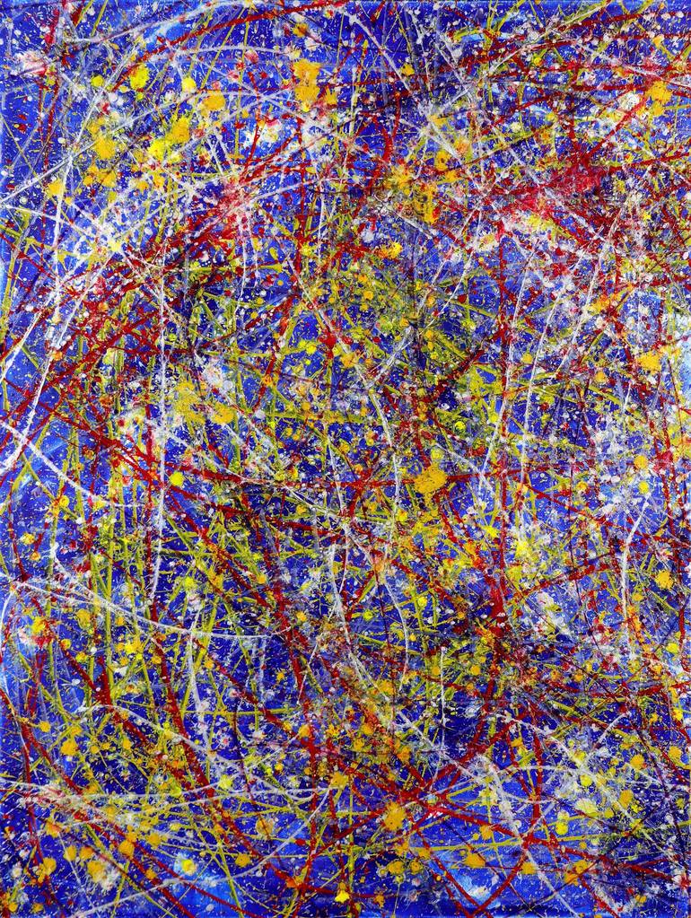 Original Abstract Painting by Nestor Toro