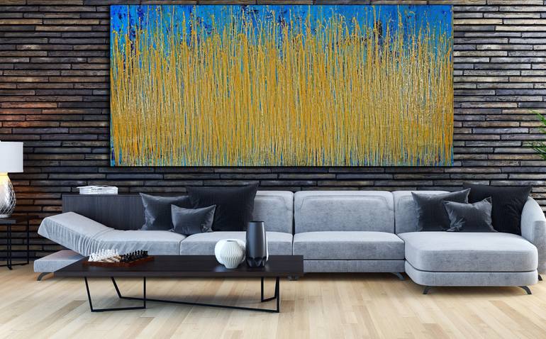 Original Abstract Expressionism Abstract Painting by Nestor Toro