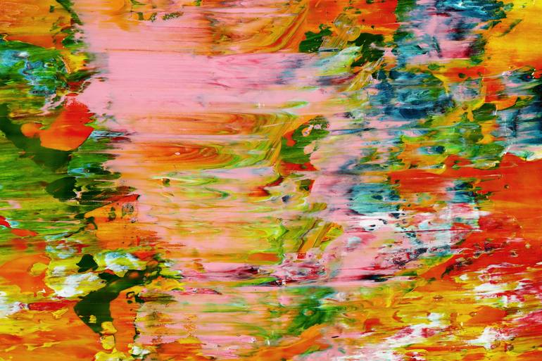 Original Abstract Expressionism Abstract Painting by Nestor Toro