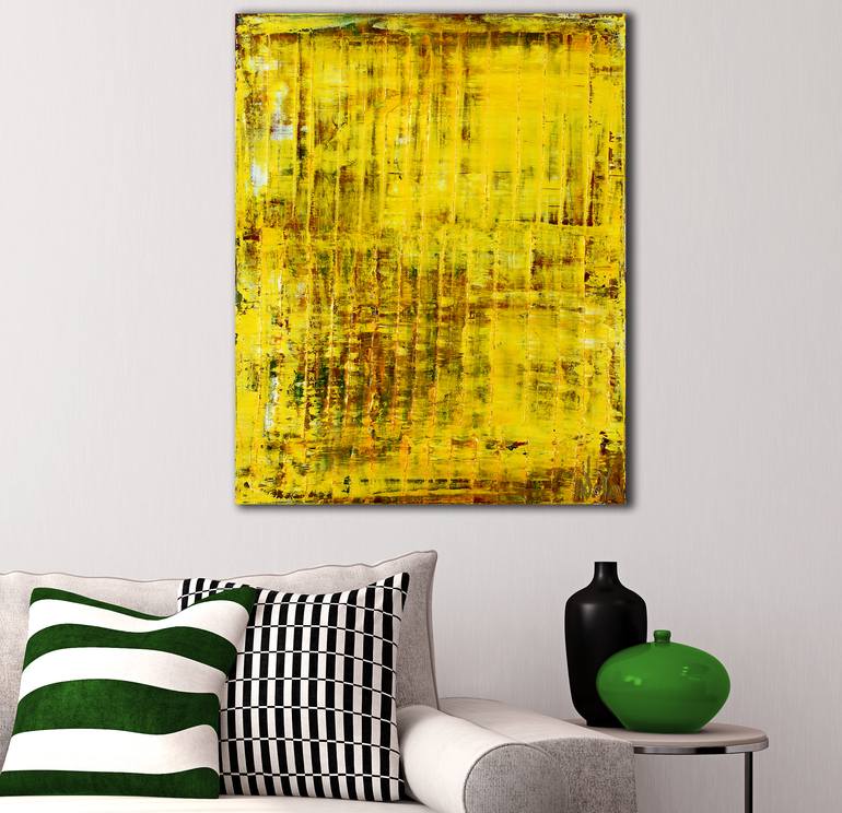 Original Abstract Expressionism Abstract Painting by Nestor Toro
