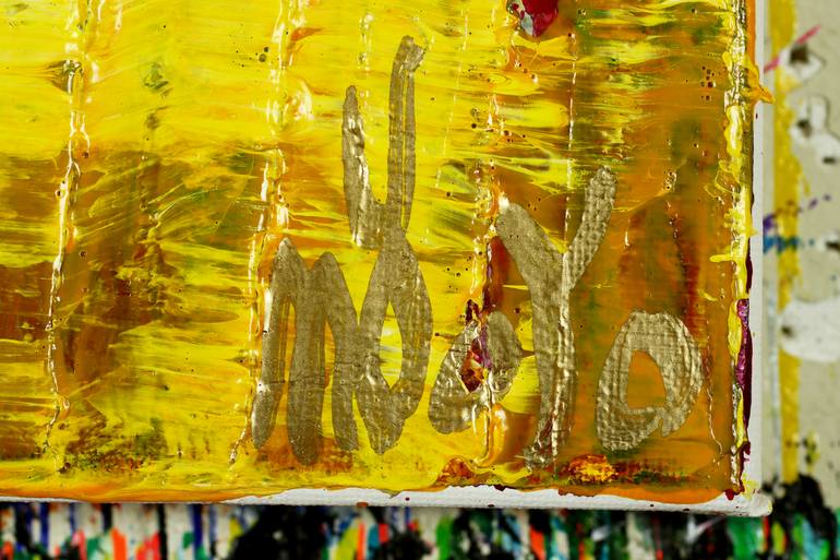 Original Abstract Expressionism Abstract Painting by Nestor Toro