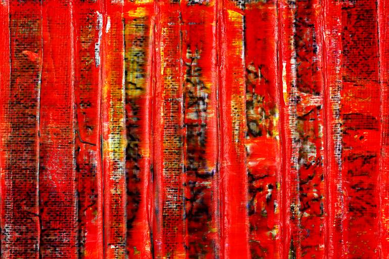 Original Abstract Geometric Painting by Nestor Toro