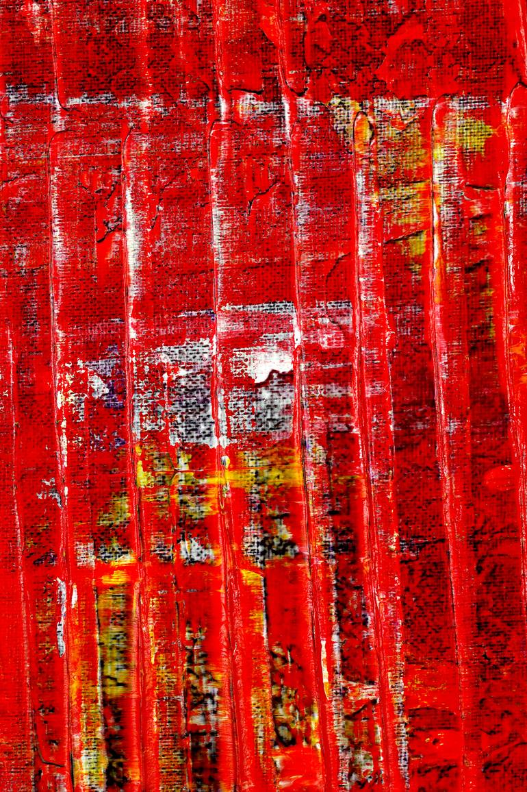 Original Abstract Geometric Painting by Nestor Toro