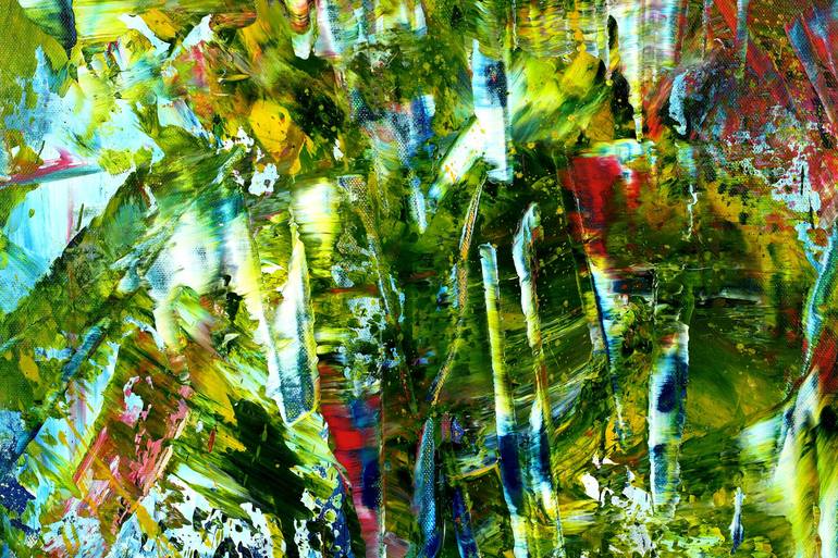 Original Abstract Nature Painting by Nestor Toro