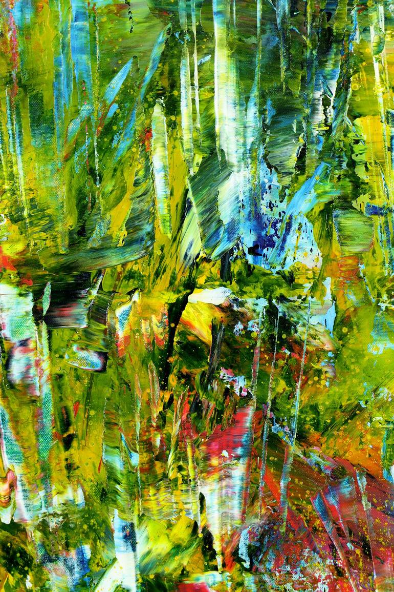 Original Abstract Nature Painting by Nestor Toro