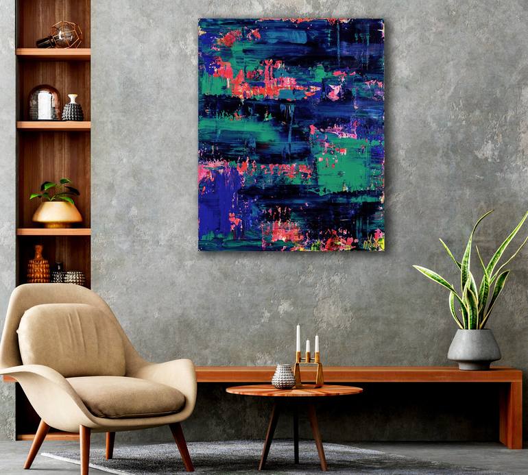 Original Abstract Painting by Nestor Toro