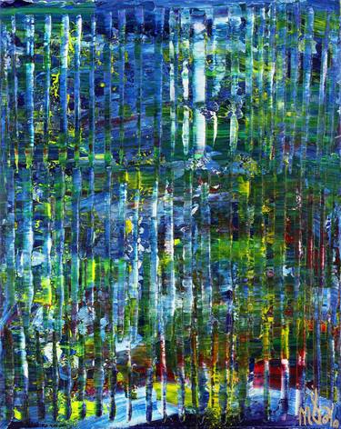 Print of Abstract Nature Paintings by Nestor Toro