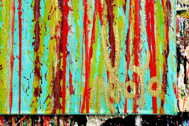 Original Abstract Expressionism Abstract Painting by Nestor Toro