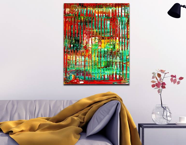 Original Expressionism Abstract Painting by Nestor Toro