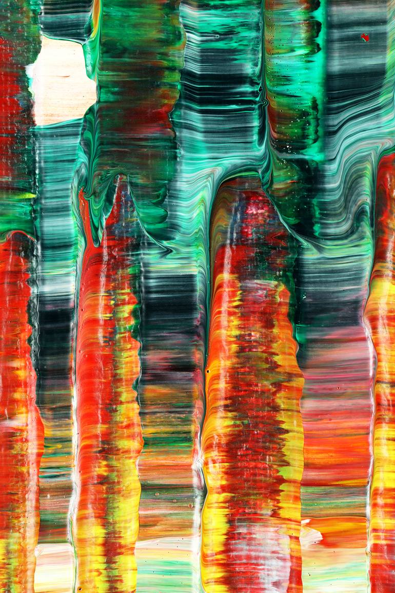 Original Expressionism Abstract Painting by Nestor Toro