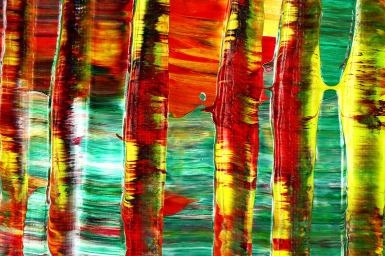 Original Expressionism Abstract Painting by Nestor Toro