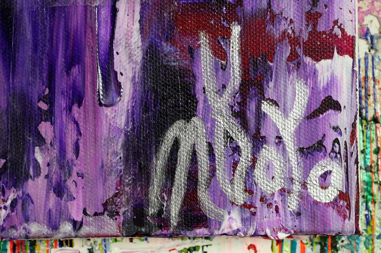 Original Abstract Expressionism Abstract Painting by Nestor Toro