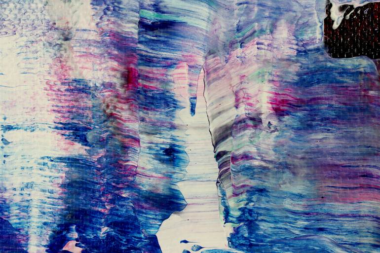 Original Abstract Landscape Painting by Nestor Toro