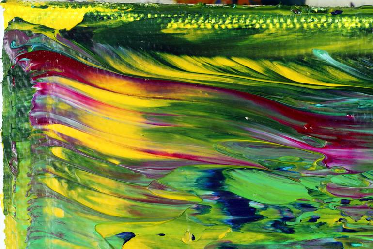 Original Abstract Nature Painting by Nestor Toro