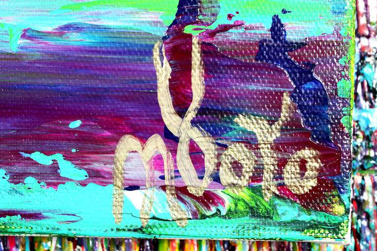 Original Abstract Nature Painting by Nestor Toro