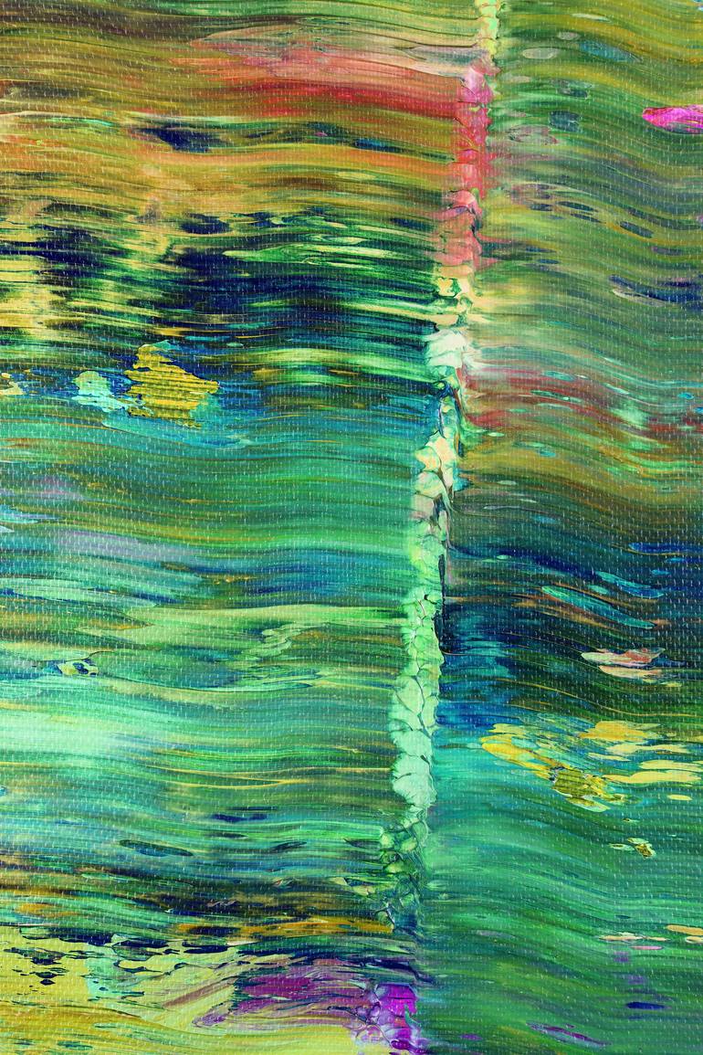 Original Abstract Nature Painting by Nestor Toro