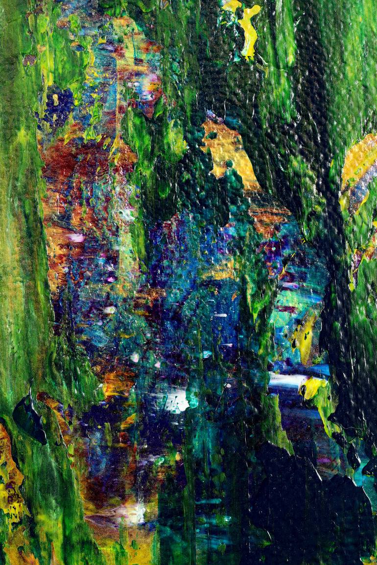 Original Abstract Nature Painting by Nestor Toro