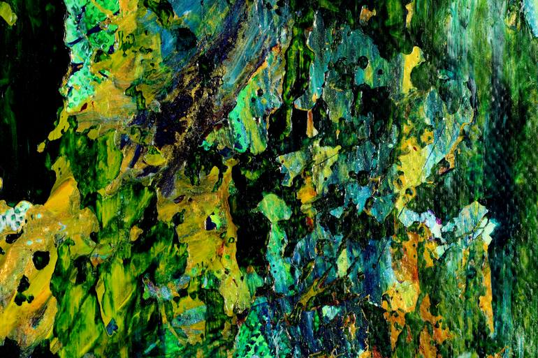 Original Abstract Nature Painting by Nestor Toro
