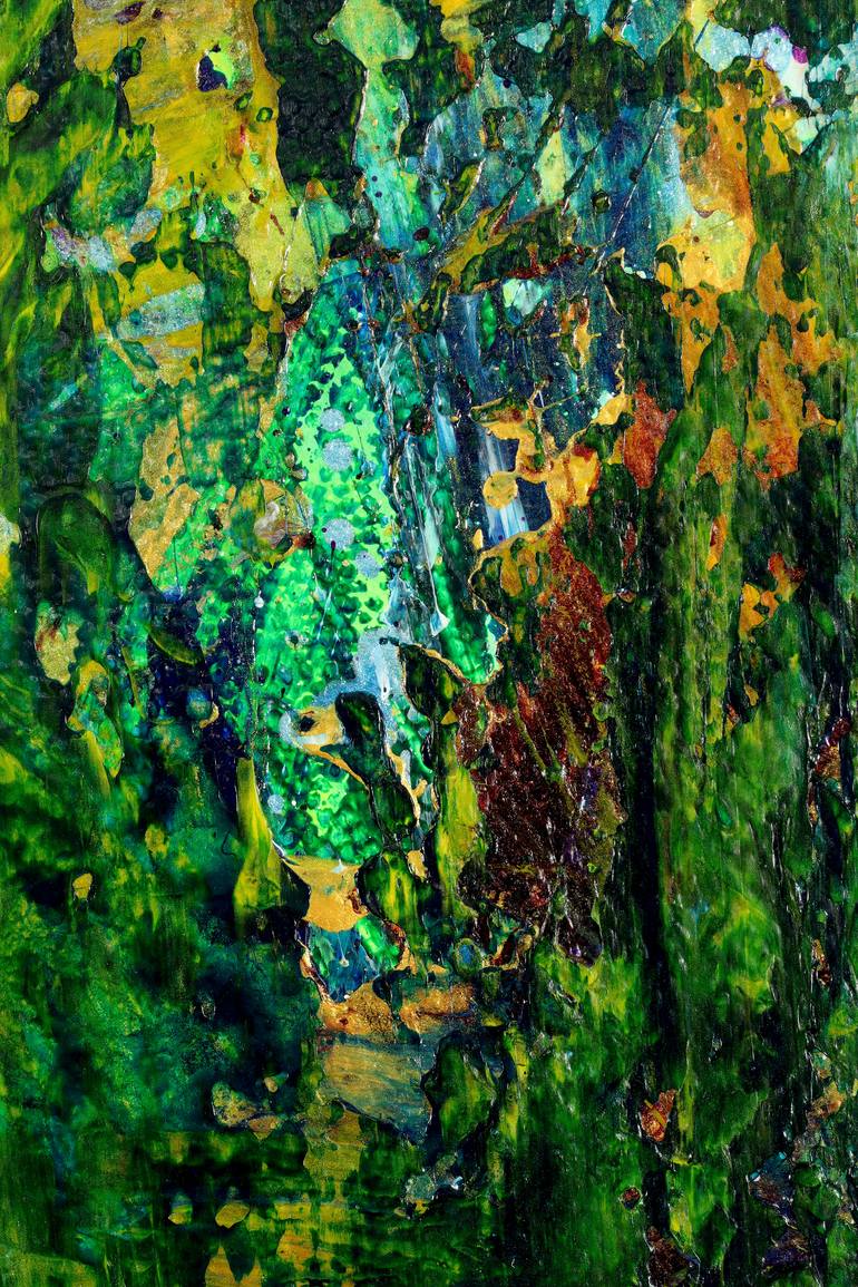 Original Abstract Nature Painting by Nestor Toro