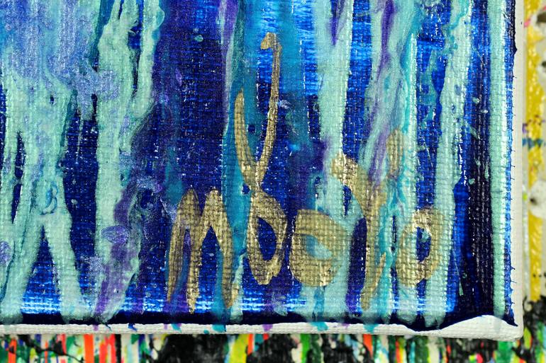 Original Abstract Expressionism Abstract Painting by Nestor Toro